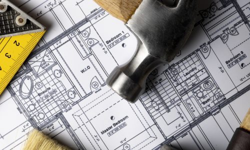 top-view-construction-hammers-still-life